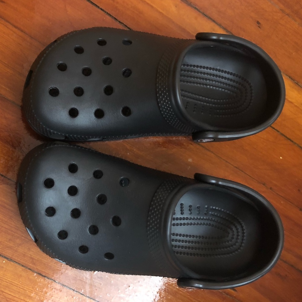Black Crocs - gently used!